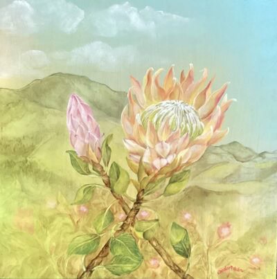 "King Protea" by Christine Halton