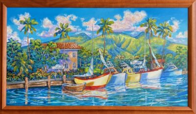 "Lahaina Harbor Afternoon" by John Ensign