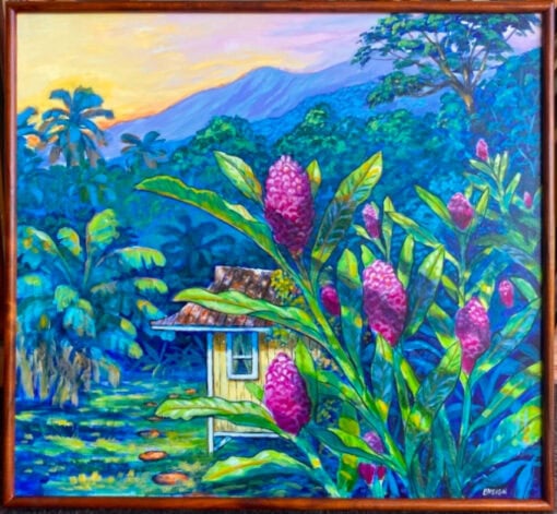 "Maui Pink Ginger Sunrise" by John Ensign