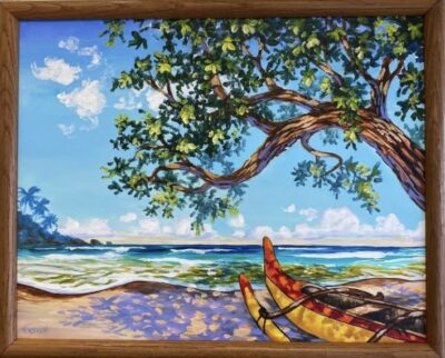 "Canoe Shadows" by John Ensign